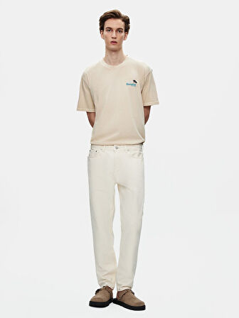 Darıen Rahat Kesim Orta Bel Jean Pantolon