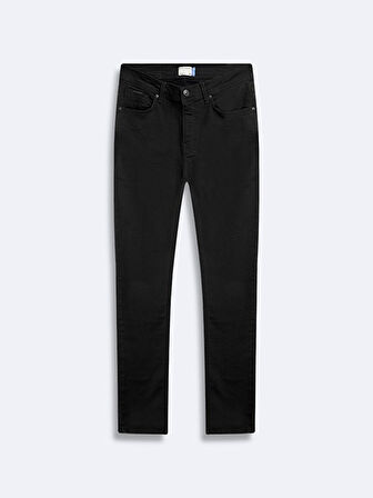 New Smarty Dar Paça Orta Bel Jean Pantolon