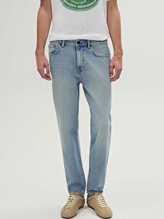 Darıen Rahat Kesim Orta Bel Jean Pantolon