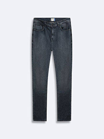New Smarty Dar Paça Orta Bel Jean Pantolon
