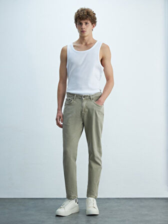 Renar Dar Paça Orta Bel Jean Pantolon