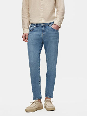 Joshua Dar Paça Düşük Bel Jean Pantolon