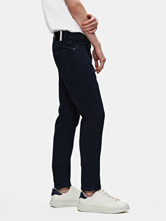 Sawyer P Dar Paça Orta Bel Jean Pantolon