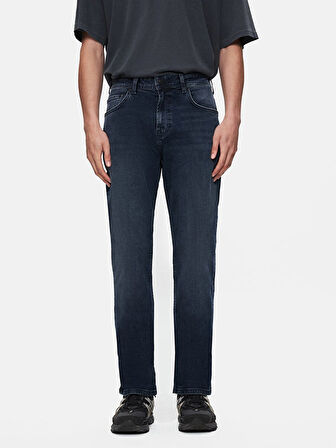 Paul P Düz Paça Orta Bel Jean Pantolon