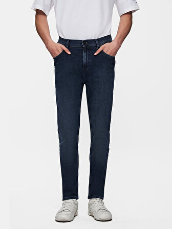 New Smarty Dar Paça Orta Bel Jean Pantolon