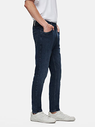 New Smarty Dar Paça Orta Bel Jean Pantolon