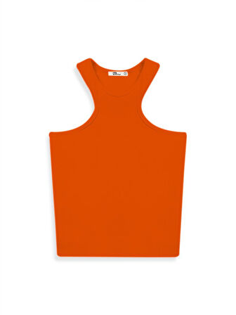 Kolsuz Fitilli Basic Kırmızı Atlet