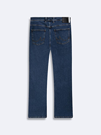 Paul P Düz Paça Orta Bel Jean Pantolon