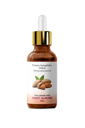 PROCLİS %100 Doğal Soğuk Sıkım Sabit Tatlı Badem Yağı, Sweet Almond Oil, 50 ml