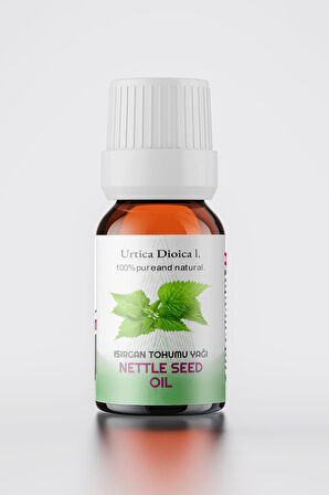 PROCLIS Soğuk Sıkım Isırgan Tohumu Yağ, %100 Doğal Bitkisel Sabit Yağ, Nettle Seed Oil 10 ml