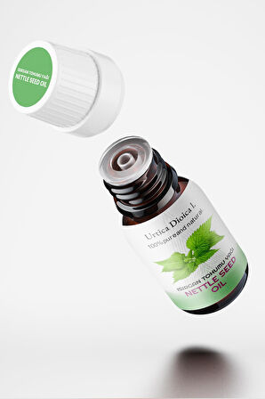 PROCLIS Soğuk Sıkım Isırgan Tohumu Yağ, %100 Doğal Bitkisel Sabit Yağ, Nettle Seed Oil 10 ml