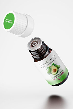 PROCLİS Soğuk Sıkım Avokado Yağı, %100 Doğal Bitkisel Sabit Yağ, Avocado Oil 10ml