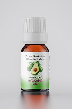 PROCLİS Soğuk Sıkım Avokado Yağı, %100 Doğal Bitkisel Sabit Yağ, Avocado Oil 10ml