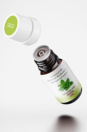 PROCLİS Fesleğen Yağı, %100 Doğal Uçucu Yağ, Basil Oil 10ml Sprey Başlıklı