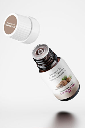 PROCLİS Sedir Ağacı Yağı, %100 Doğal Uçucu Yağ, Cedarwood Oil 10ml Sprey Başlıklı
