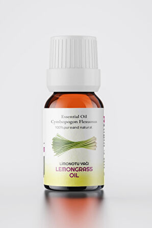 PROCLİS Limonotu Yağı, %100 Doğal Uçucu Yağ, Lemongrass Oil 10 ml Sprey Başlıklı