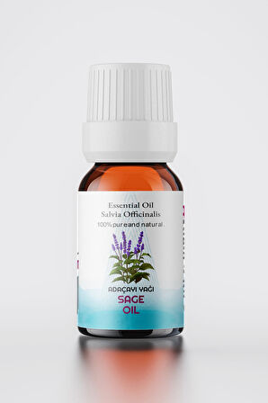 PROCLİS Adaçayı Yağı, %100 Doğal Uçucu Yağ, Sage Oil 10 ml Sprey Başlıklı