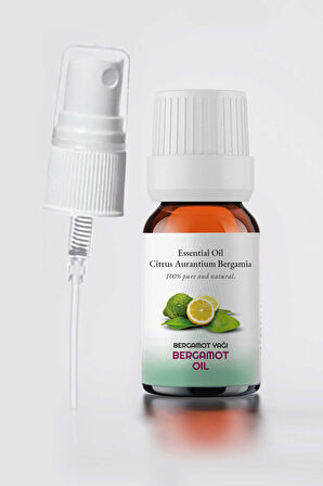 PROCLİS %100 Doğal Bergamot Yağı / Bergamot Oil, Cam Şişe 10 ml Sprey Başlıklı
