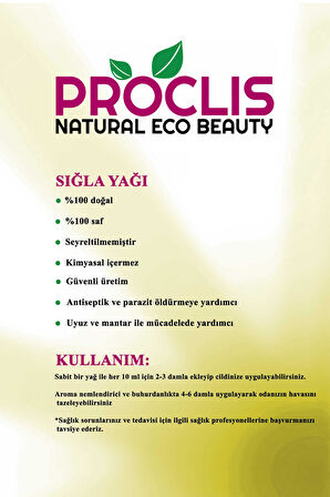 PROCLİS Sığla (Günlük) Uçucu Yağı 10 ml Sprey Başlıklı