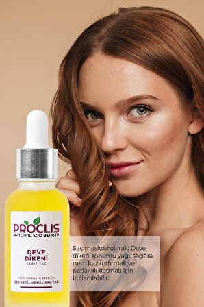 PROCLİS Deve Dikeni Yağı %100 Doğal Bitkisel Sabit Yağ, Milk Thistle Oil, Silybum Marianum 30 ml