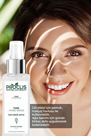 Kekik Suyu Ferahlık Verici Doğal Ağız Bakımı Tonik %100 Doğal ve Saf 100 ml