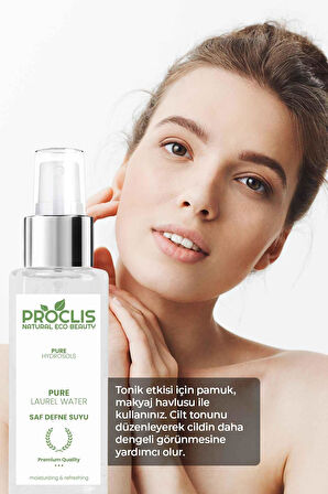 Defne Suyu Hidrosolü, Kepek - Saç Derisi Bakımı %100 Doğal ve Saf 100 ml