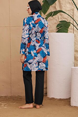 Tesettür Mayo Paraşüt Mavi Kai