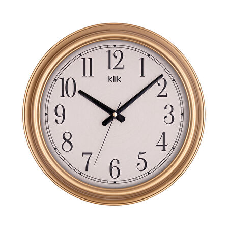 Klik Beta Gold Klasik Duvar Saati