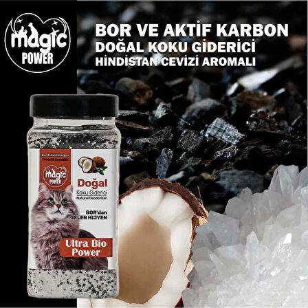 Magic Power Kedi Kumu Koku Giderici Bor Hindistan Cevizi 175 Gr