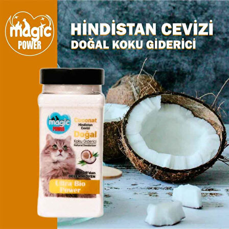 Magic Power Kedi Kumu Koku Giderici Hindistan Cevizi 175 Gr