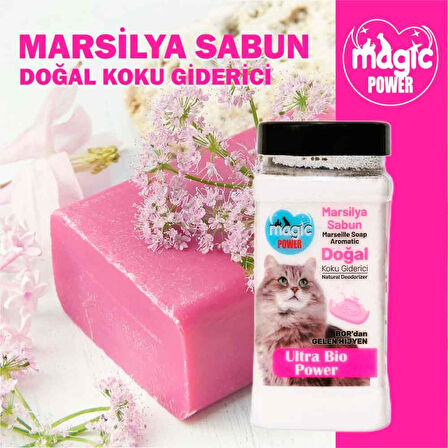 Magic Power Kedi Kumu Koku Giderici Marsilya Sabunlu 175 Gr