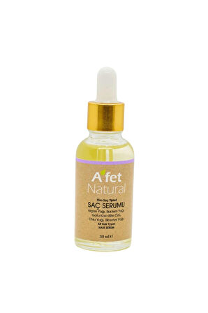 Saç Serumu 30ml Tüm Saç Tipleri - Biberiye - Hair Serum 30ml