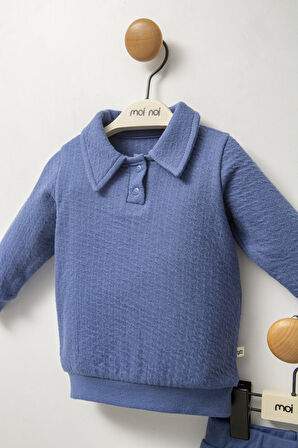 Moi Noi 2’li Takım MNB5332 Navy Blue