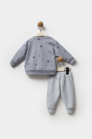 Moi Noi Galaxy 2’li Takım MNB5311 Gri