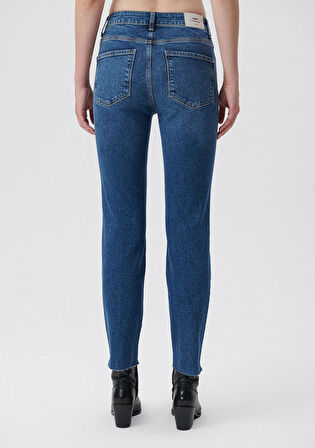 Viola Koyu Gölgeli Mavi Premium Jean Pantolon 101048-85290