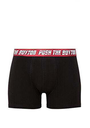 Mavi Siyah Basic Boxer 0911084-900