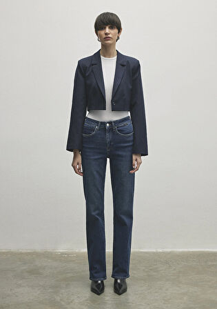 Bliss Mavi Premium Koyu Mavi Jean Pantolon 101437-85292