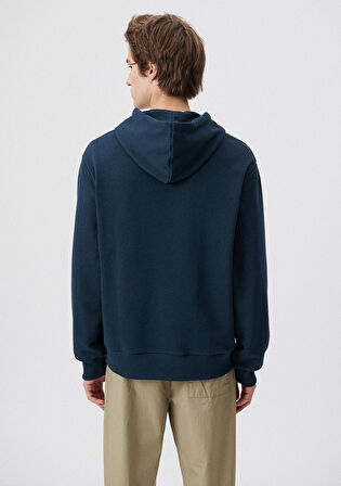 Mavi MVJNS Baskılı Lacivert Sweatshirt 0611786-70490