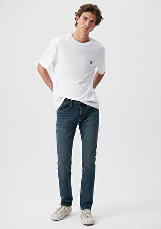 Jake Mavi Vintage Sporty Jean Pantolon 0042285095