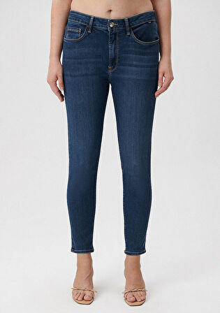Marli Casual Koyu Mavi Jean Pantolon 101339-35246