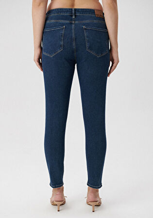 Marli Casual Koyu Mavi Jean Pantolon 101339-35246
