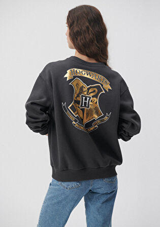 Mavi Harry Potter Baskılı Sweatshirt 1S10034-70087