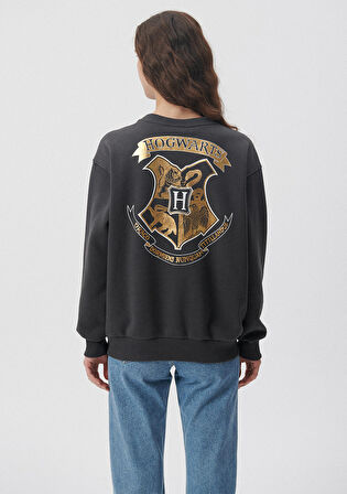 Mavi Harry Potter Baskılı Sweatshirt 1S10034-70087