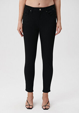 Marli Siyah Jean Pantolon 101339-85945