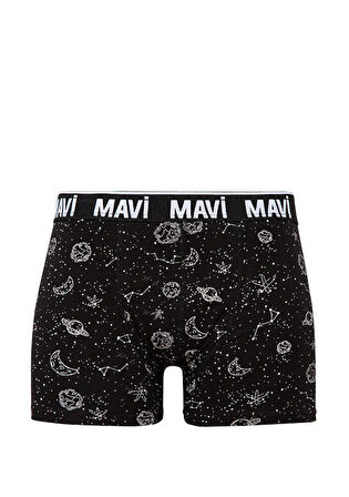 Mavi 3lü Basic Boxer Seti 0911219-900