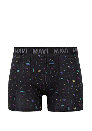 Mavi 3lü Basic Boxer Seti 0911220-900