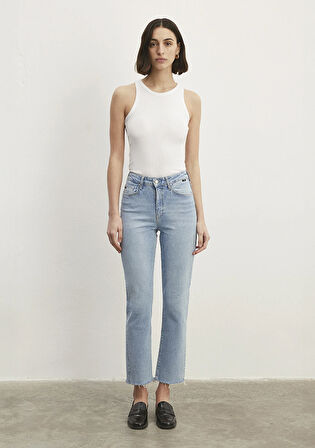 New York Classic Denim Buz Mavi Jean Pantolon 101441-86391