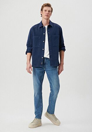 London Classic Denim İndigo Mavisi Jean Pantolon 0010172-85902