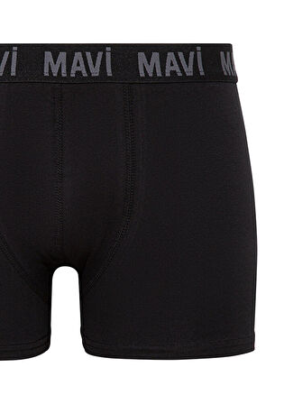 Mavi 5li Siyah Basix Boxer Seti 0911238-900