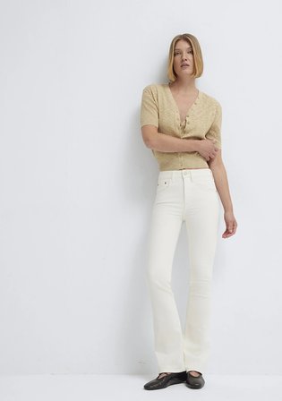 Maria Real Blue Beyaz Jean Pantolon 101225-84394